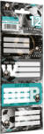 Lizzy Card Focis füzetcímke 12 db-os, Lizzysuli, Top League FTW (LIZ-7730001005) - officetrade