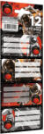Lizzy Card Űrhajós füzetcímke 12 db-os, Lizzysuli, Mars Mission (LIZ-7730001006) - officetrade