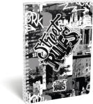 Lizzy Card Street Rules spirál füzet A/4, kockás, 70 lapos, Lizzysuli (LIZ-7500163003) - officetrade