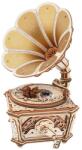 Rokr Puzzle 3D, Cutiuta muzicala Diva Gramophone, ROKR, 310 piese