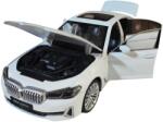  Bmw seria 5 (G30) 2022 White scala 1/18 - fara lumini1/43 (45564)