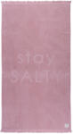 Nef-Nef Homeware Stay Salty Prosoape De Plajă Bumbac Roz Cu Franjuri 170x90cm 030590 (030590) Prosop