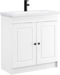 vidaXL Set de mobilier pentru baie Alb 56 x 37, 5 x 81 cm GartenMobel Dekor (3404124)