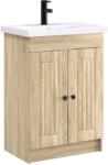 vidaXL Set de mobilier pentru baie Stejar Sonoma 56 x 37, 5 x 81 cm GartenMobel Dekor (3404186)