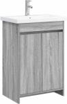 vidaXL Set de mobilier pentru baie Sonoma gri 81 x 40 x 84, 5 cm GartenMobel Dekor (3404287)