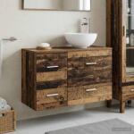 vidaXL Set de mobilier pentru baie 2 pcs Lemn vechi Lemn prelucrat GartenMobel Dekor (3403958)