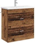 vidaXL Set de mobilier pentru baie Lemn vechi 81 x 40 x 84, 5 cm GartenMobel Dekor (3404380)
