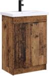 vidaXL Set de mobilier pentru baie Lemn vechi 78, 5 x 37, 5 x 81 cm GartenMobel Dekor (3404162)