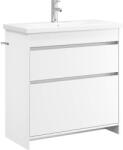 vidaXL Set de mobilier pentru baie Alb 81 x 40 x 84, 5 cm GartenMobel Dekor (3404266)
