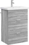 vidaXL Set de mobilier pentru baie Sonoma gri 61 x 40 x 84, 5 cm GartenMobel Dekor (3404371)