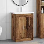 vidaXL Set de mobilier pentru baie Lemn vechi 61 x 40 x 84, 5 cm GartenMobel Dekor (3404356)