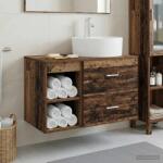 vidaXL Set de mobilier pentru baie 2 pcs Lemn vechi Lemn prelucrat GartenMobel Dekor (3403910)