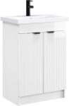 vidaXL Set de mobilier pentru baie Alb foarte lucios 56 x 37, 5 x 81 cm GartenMobel Dekor (3404148)