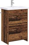 vidaXL Set de mobilier pentru baie Lemn vechi 61 x 40 x 84, 5 cm GartenMobel Dekor (3404264)