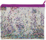  Tolltartó Centrum 22x17 cm glitteres átlátszó (PAP0016-0681)