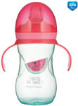Canpol babies Gyakorló itatópohár szilikon szeleppel, 270 ml, SO COOL - rózsaszín