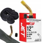 JET gumibelső 12.1/2x2.1/4 Av görbe hajlított szelep 90/45° 60-230 kerékpár babakocsihoz (KAT75314)