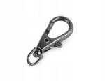 Stoklasa Fém karabiner csavarhúzóval, 4 mm, fekete nikkel, 5 db (730926_221697_64517)