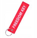  Freedom Key piros kulcstartó medál Eredeti Ajándék