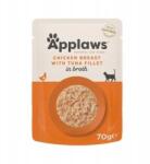 Applaws Cat nedves macskaeledel csirke tonhallal húslevesben 70 g