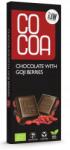 COCOA Nyers csokoládé goji bogyóval bio 40 g Cocoa (5902565217402)