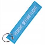  Kulcstartó Rbf Remove Before Flight kék medál