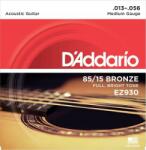 D'addario Akusztikus gitár húrok akusztika 85/15 Bronze Daddario EZ930 13-56 (EZ930)