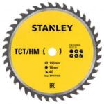 STANLEY circular saw for wood with carbide tct/hm 190x16mm 40zebs (13145) - pcmall