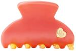 By Eloise London By Eloise Medium Hair Claw Gold Heart Coral Sunset