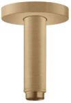 Hansgrohe - Braț de duș, montare pe tavan S 10 cm, bronz periat 27393140 (27393140)