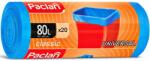 Paclan Szemeteszsákok, Paclan, 20 darabos készlet, 80 literes, kék (aramus_5900942132140)