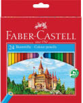 Faber-Castell Színes ceruza készlet hatszögletű kastélyos Faber-Castell 24klf. szín (FC120124) - web24