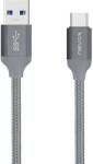 NEVOX USB 3.2 Type C USB-A Összekötő Szürke 2m 1480 (1480)