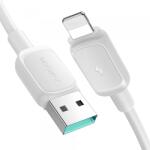 JOYROOM Cablu Date si Incarcare USB-A - Lightning Joyroom S-A14, 18W, 1.2m, Alb - evomag