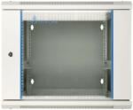 Extralink 19" Fali rack szekrény 9U 600x600mm - Szürke (EX.12950)