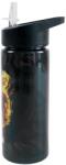S-Cool Sticla apa plastic cu pai S-COOL SC3404, 600 ml, Motiv play on - Football (SC3404)