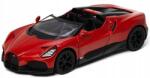 Kinsmart Mașinuță metalică Kinsmart - Bugatti Mistral, 1: 36, bordo (52132)