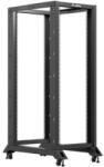 Lanberg Rack Lanberg Open Frame OR01-6032-B, 19 inch, 32U, 600 x 1000, Black (OR01-6032-B)