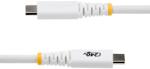 StarTech Cablu de date StarTech S2CEPR2MW-USB-CABLE, USB-C male - USB-C male, 2 m, White (S2CEPR2MW-USB-CABLE)