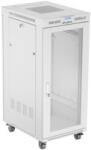 Lanberg Rack Lanberg FF01-6827-23SL, 19 inch, 27U, 600 x 800 mm, Grey (FF01-6827-23SL)