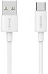 USAMS YD SERIES кабел за данни USB - Type-C, 100cm, БЯЛ SJ708USB02 (SJ708USB02)
