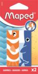 Maped Ластик с животни, MAPED Animals", смесени модели, 2 бр. 123400 (123400)