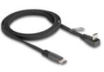 Delock Cablu de date Delock 80751, USB-C male - USB-C male, 1m, Black (80751)