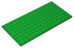 LEGO® Parts 92438 - Placa 8 x 16 (verde) (92438)