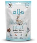 Ollo Air-Dried Light Rabbit strips - dog treat - 80g
