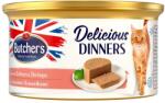 Butcher's Delicious Dinners Salmon and shrimp - wet cat food - 85 g