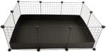  C&C Modular cage 3x2 110x75 cm guinea pig, hedgehog, black