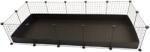  C&C modular cage 5x2 pig rabbit hedgehog black 180 x 75 x 37 cm