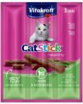 Vitakraft CatStick Mini Chicken with grass - cat treats - 3 pcs