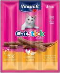 Vitakraft CatStick Mini with poultry and liver - cat treats - 3 pcs
